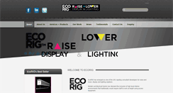 Desktop Screenshot of ecorig.com